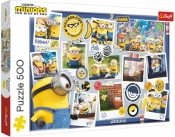Puzzle Minions Crazy Photo Collection 500 Pieces