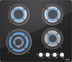 Table de cuisson à gaz en verre ISEASY 60 cm