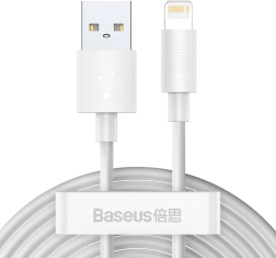 Set van USB naar Lightning Baseus Simple Wisdom datakabels