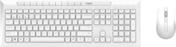 Rapoo Multi-Mode Wireless Keyboard and Mouse Set, White