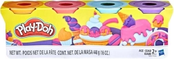 Play-Doh 4 potjes klei – set A – Sweet