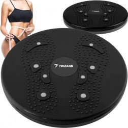 Trizand Twister schwarz mit Massagehöckern und Magneten