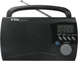 Tragbares Radio mit LCD-Display KINGA 2 schwarz