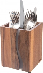 Holzständer für Küchenutensilien River aus Akazienholz