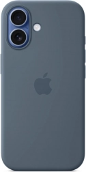 Silicone Case with MagSafe for iPhone 17 – Navy Blue
