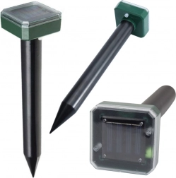 Solar-Nagetier- und Maulwurfabwehr mit Vibrationsgeräuschen