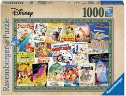Puzzle Disney Vintage Movie Posters 1000 pcs Ravensburger