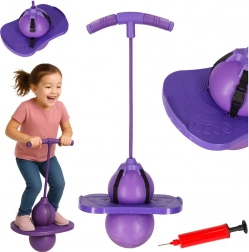 Bouncing Pogo Balance Jumper Purple for Children