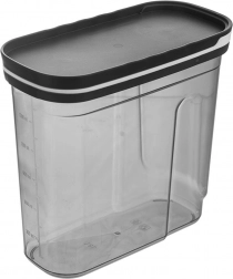 Vorratsdose für trockene Lebensmittel mit Dosierer GREY 1,8 l