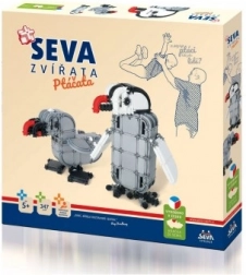 Jeu de construction Seva Animaux – oisillons, 347 pièces