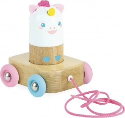Trek-eenhoorn Lily houten speelgoed VILAC