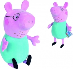 Plush Mascot Peppa Pig Dad 37 cm