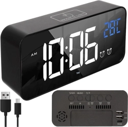 Digitaler LED-Wecker Izoxis