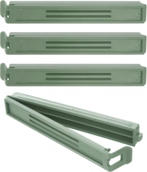 Set aus 4 Beutelclips