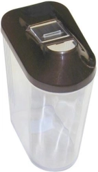 Oval container for dry foods 1 l with sliding lid