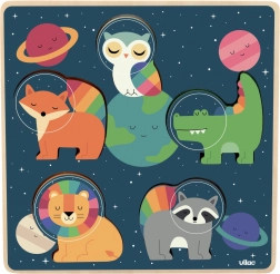 Vilac Animal Astronauts Insert Puzzle