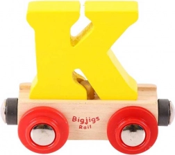 Waggon Bigjigs Rail Buchstabe K