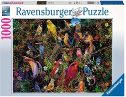 2D puzzle 1000 pieces Bird Art