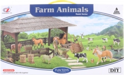 Ensemble d'animaux domestiques de la ferme