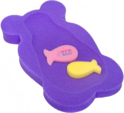 Schaum-Badeauflage für Babys BASIC – lila