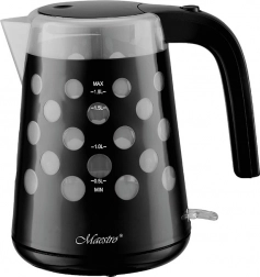 Electric Kettle Maestro KROPKY 1.7L 2200W, Black