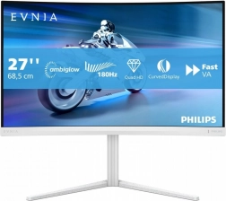 Monitor Philips 27" gebogen VA 180Hz Ambiglow