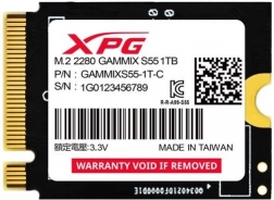 Disque SSD XPG GAMMIX S55 1 To M.2 2230 PCIe 4.0