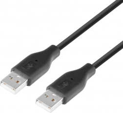 Kabel USB AM-AM 1,8m schwarz