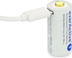 Oplaadbare accu EverActive 16340 700 mAh met micro USB
