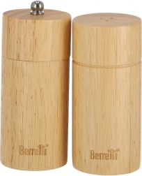 BERRETTI Salt and Pepper Mill - rubberwood 5x11 cm