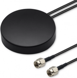 buiten omnidirectionele GPS + 4G/GLONASS antenne met 2× SMA