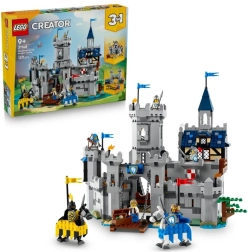 LEGO Creator 3-en-1 château médiéval et chevaliers à cheval