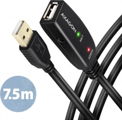 Actieve USB 2.0-verlengkabel met versterker 7,5 m