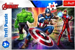 Puzzle 24 Maxi Pieces in the World of Avengers