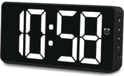 Réveil électronique Bali avec écran LED et thermomètre