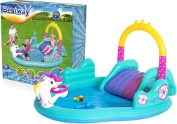 Inflatable Water Play Center Unicorn 274 × 198 × 137 cm BESTWAY