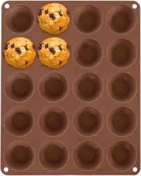 Silicone Mini Muffin Pan 20 pcs Orion