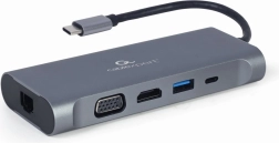 USB-C Adapter USB-C Hub PD GbE VGA HDMI 3xUSB 3.1 audio card