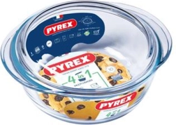 Glazen ovenschaal met deksel PYREX 1,3 l
