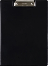 Schrijfplank A4 plastic Classic zwart