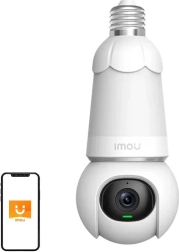 IMOU Bulb Cam 5MP: Außen‑Wi‑Fi‑Kamera für E26/E27‑Fassung 2‑in‑1