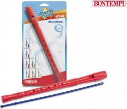 Bontempi Blockflöte für Kinder barocke Griffweise