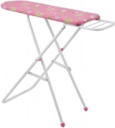 Table à repasser rose pour enfants, hauteur 51 cm