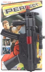 Plastic toy submachine gun for kids