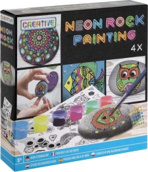 Neon rock painting kit