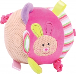 Textile Motor Skill Ball for Infants Bunny Bella