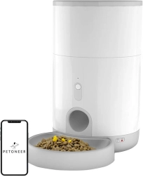 Intelligenter Futterautomat für Katzen und kleine Hunde PETONEER Nutri Mini 2,6 l