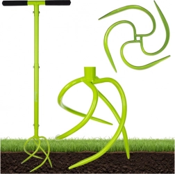 Hand-Gartenkultivator GARDLOV mit verstellbarer Höhe 90–100 cm