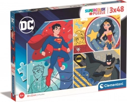 Puzzle 3×48 pieces DC Comics