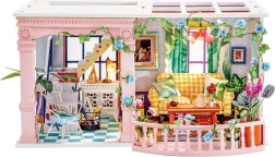 Robotime maquette miniature de maison avec terrasse